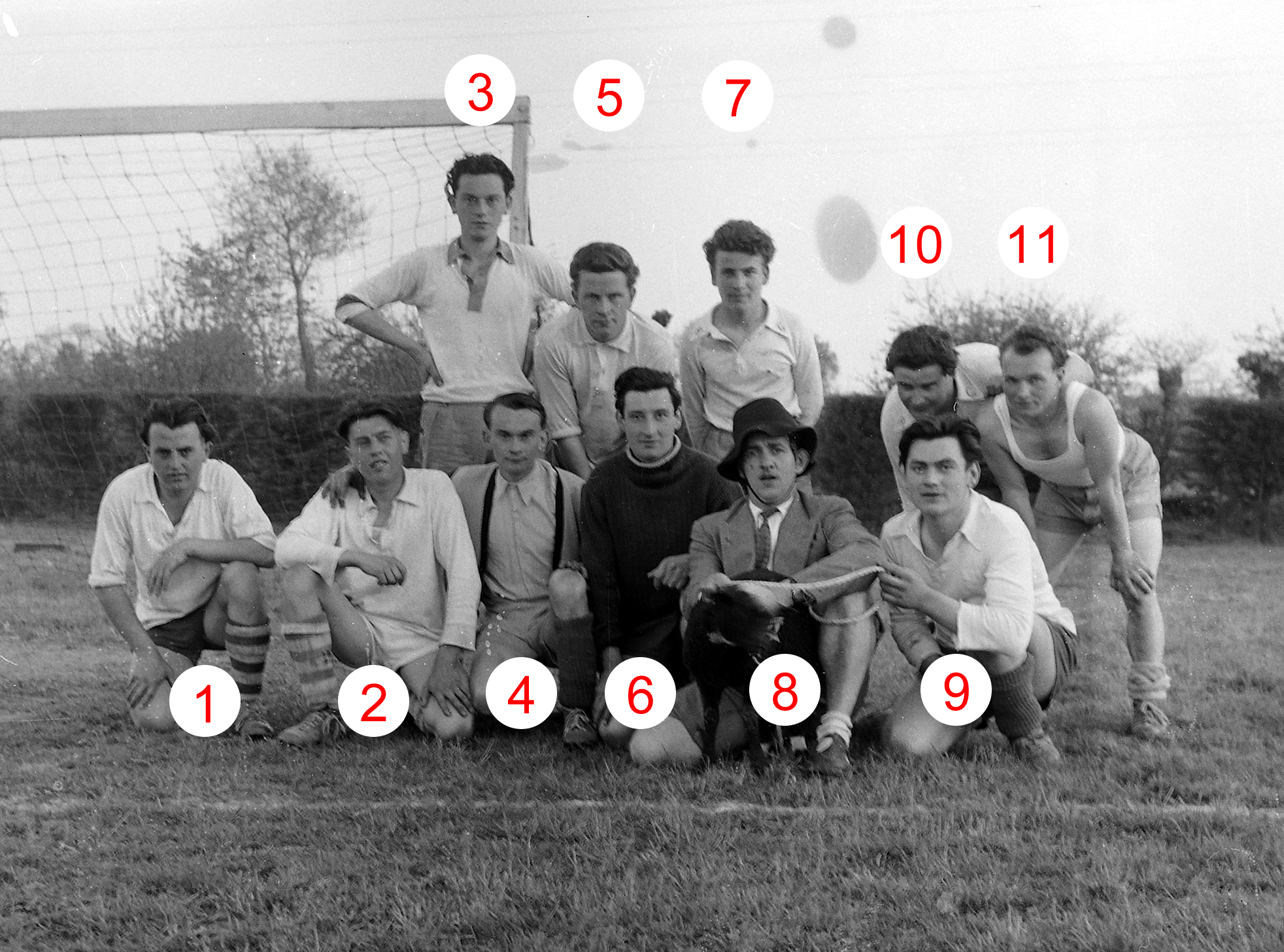 Équipe de foot 1952