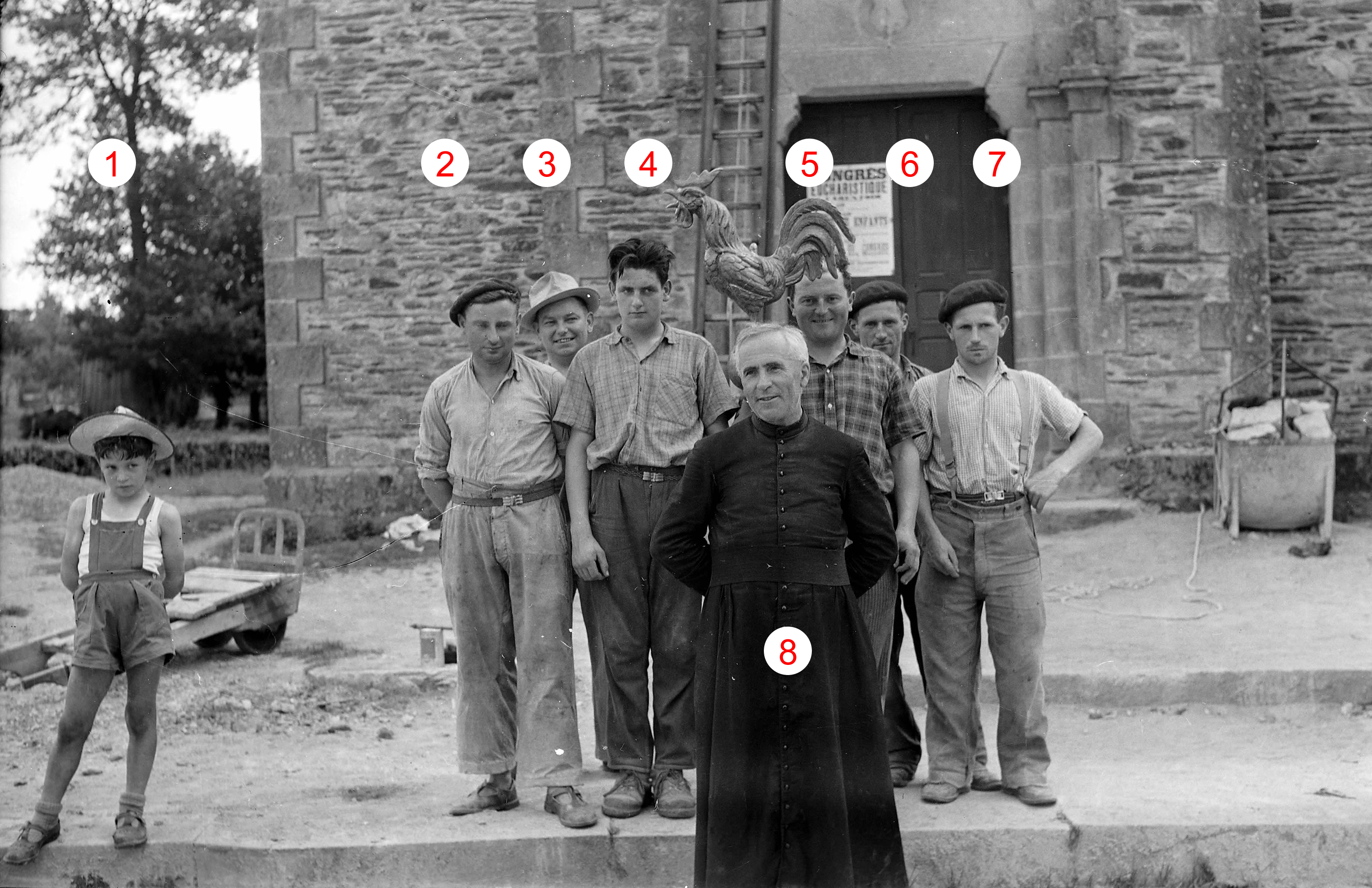 Clocher de l'église de Cournon