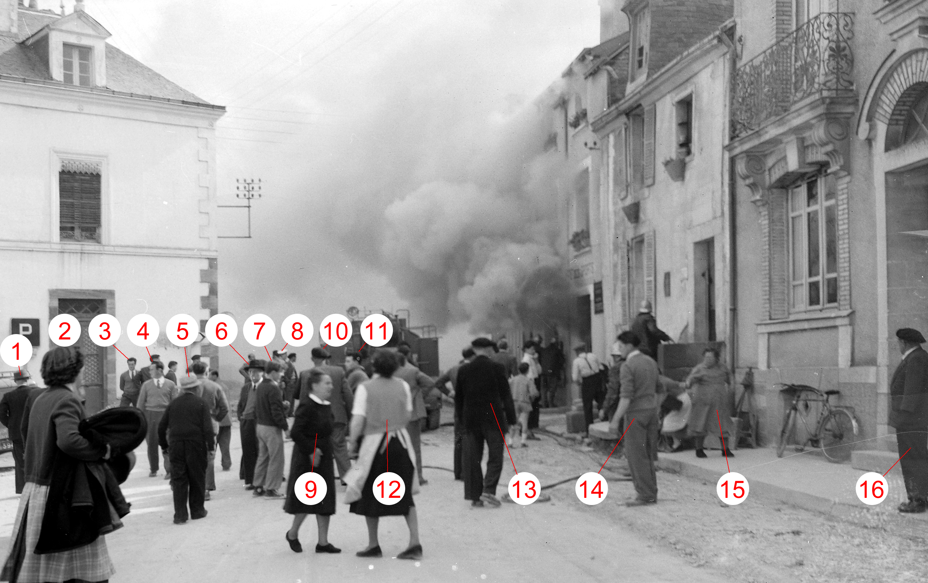 Incendie place Municipale