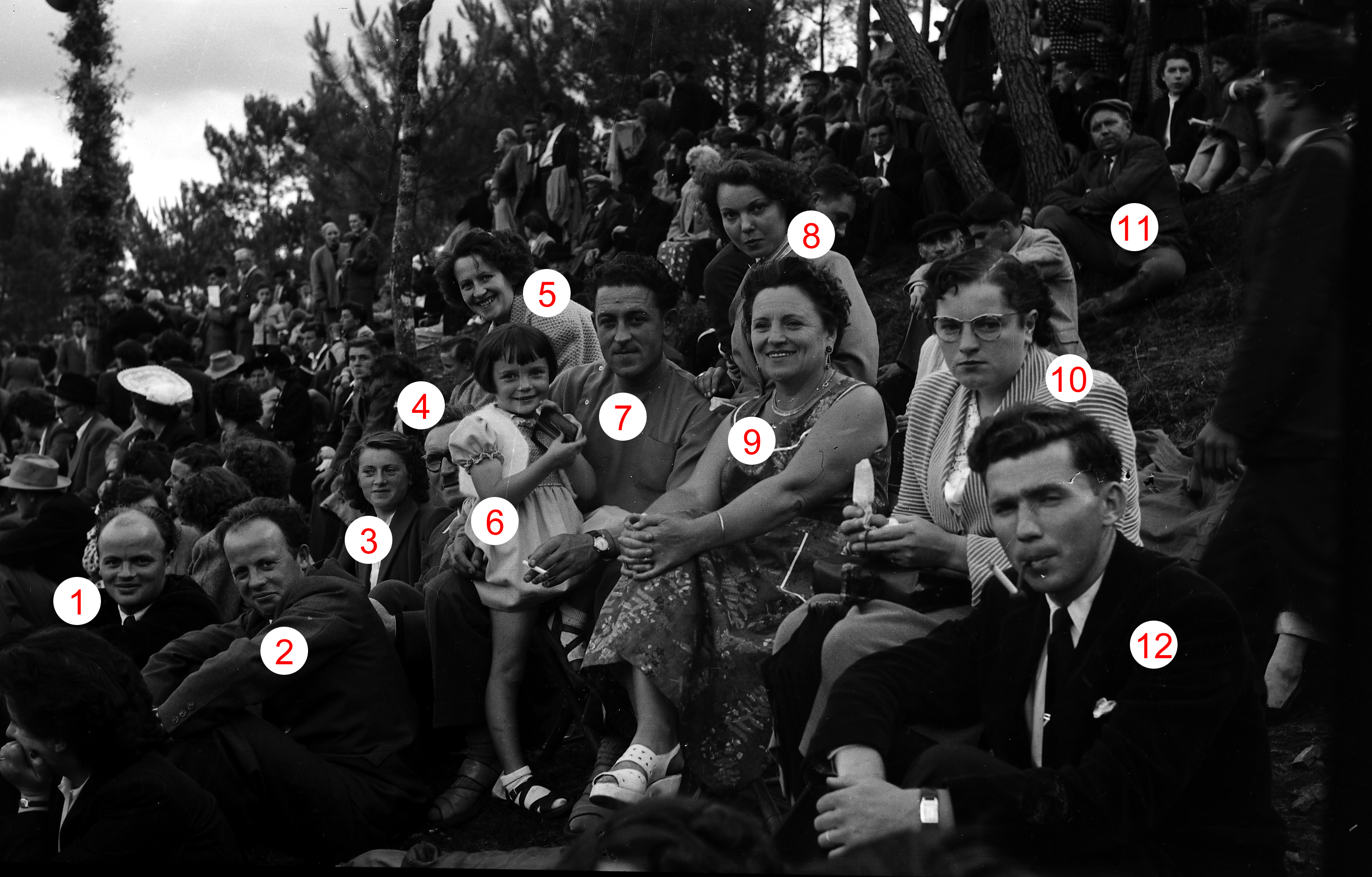 Public du moto-cross