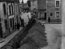 Création du service d'eau rue Montauban